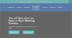 Desktop Screenshot of harthearing.com