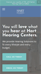 Mobile Screenshot of harthearing.com